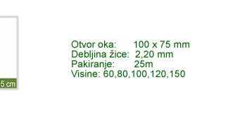 Mre�e pletiva za ograde